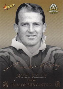 2008 NRL Centenary - Team of the Century Foil Signature #TCFS9 Noel Kelly Front